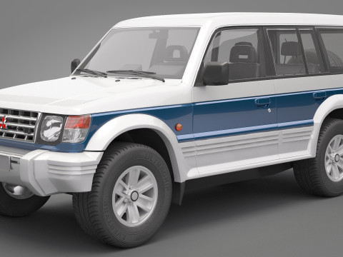 Mitsubishi Pajero 1991 Modèle 3D