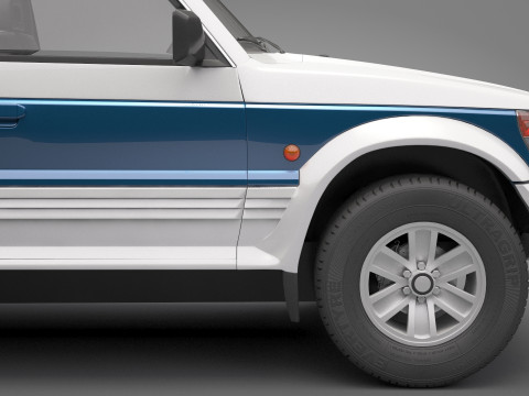 Mitsubishi Pajero 1991 Modèle 3D