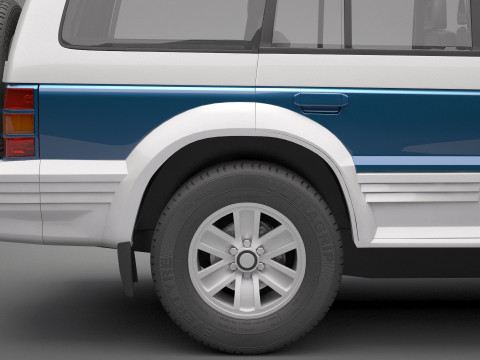 Mitsubishi Pajero 1991 Modèle 3D