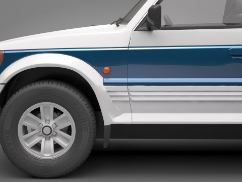 Mitsubishi Pajero 1991 Modèle 3D