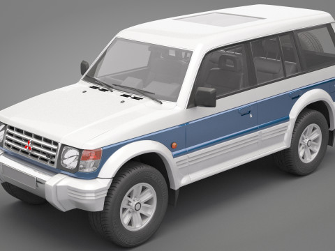 Mitsubishi Pajero 1991 Modèle 3D