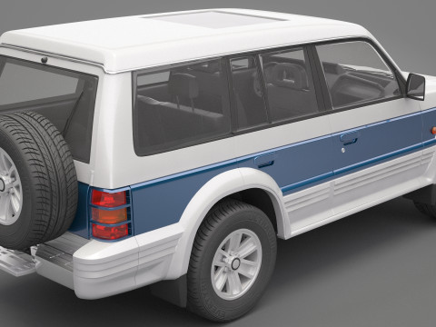 Mitsubishi Pajero 1991 Modèle 3D