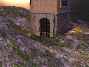 lighthouse on the island 3D Модель
