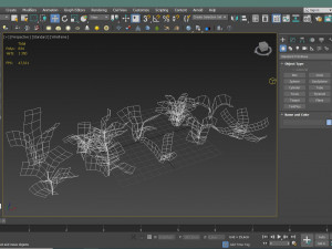 set of plant tropic Modelo 3D