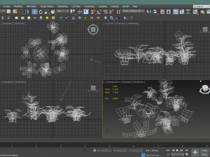 set of plant tropic 3D Modell