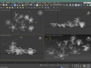 set of plant tropic 5 3D Model
