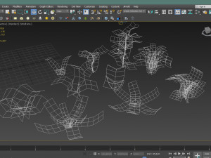 set of plant tropic 5 3D Model