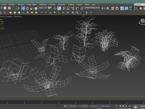 set of plant tropic 5 3D Model