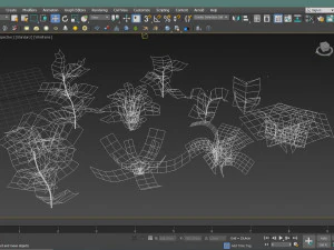 set of plant tropic 6 3D Model