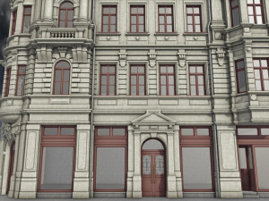 period building dresden 1902 3D Model