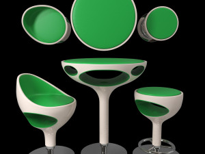 Giovannetti - RING High table 3D Model