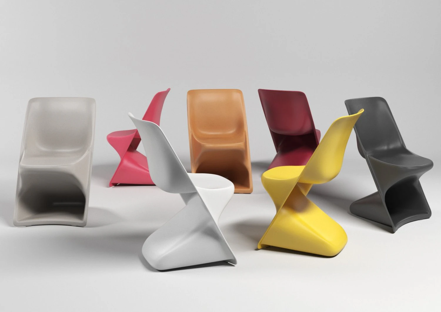 Damiano Latini - SUPER CHAIR 3D Model .c4d .max .obj .3ds .fbx .stl .blend 