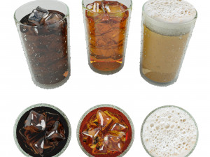 Coffee Drink Beer 3D-Modell