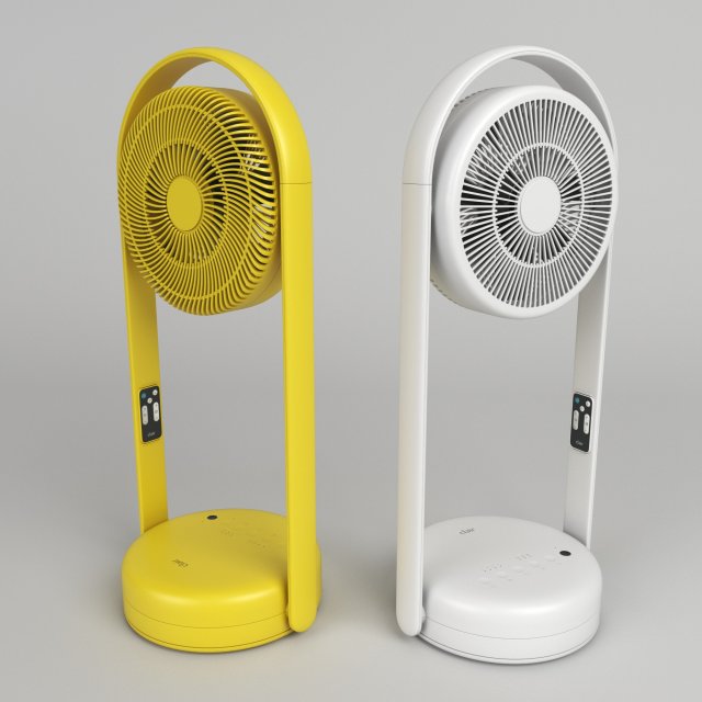 Boud - clair F fan 3D 模型 .c4d .max .obj .3ds .fbx .stl .blend 