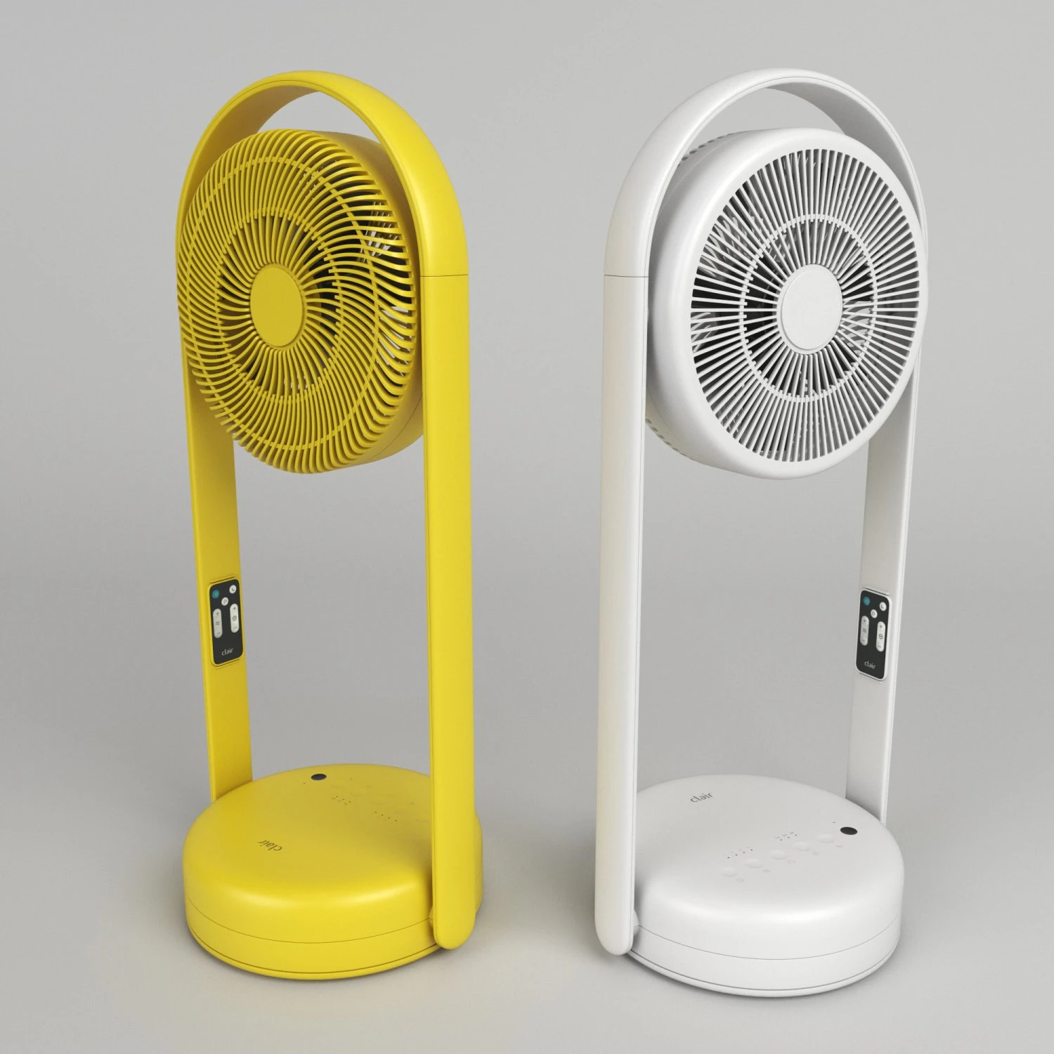 Boud - clair F fan 3D Model .c4d .max .obj .3ds .fbx .stl .blend 