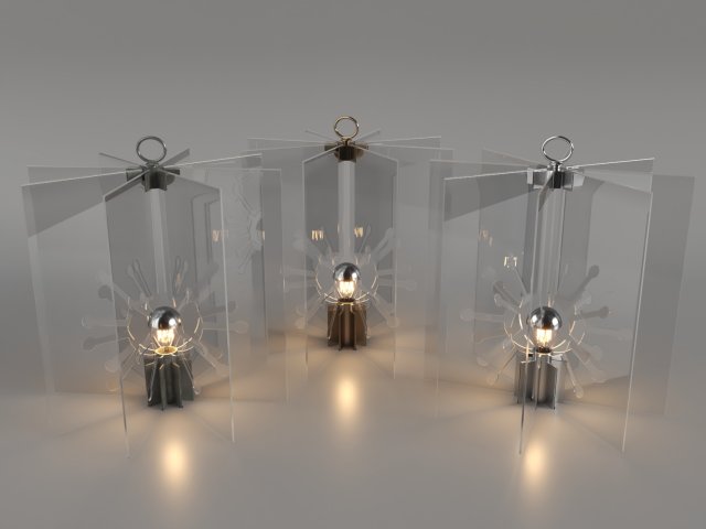 Franca Helig Table Lamp Model 524 Modelo 3D .c4d .max .obj .3ds .fbx .stl .blend 