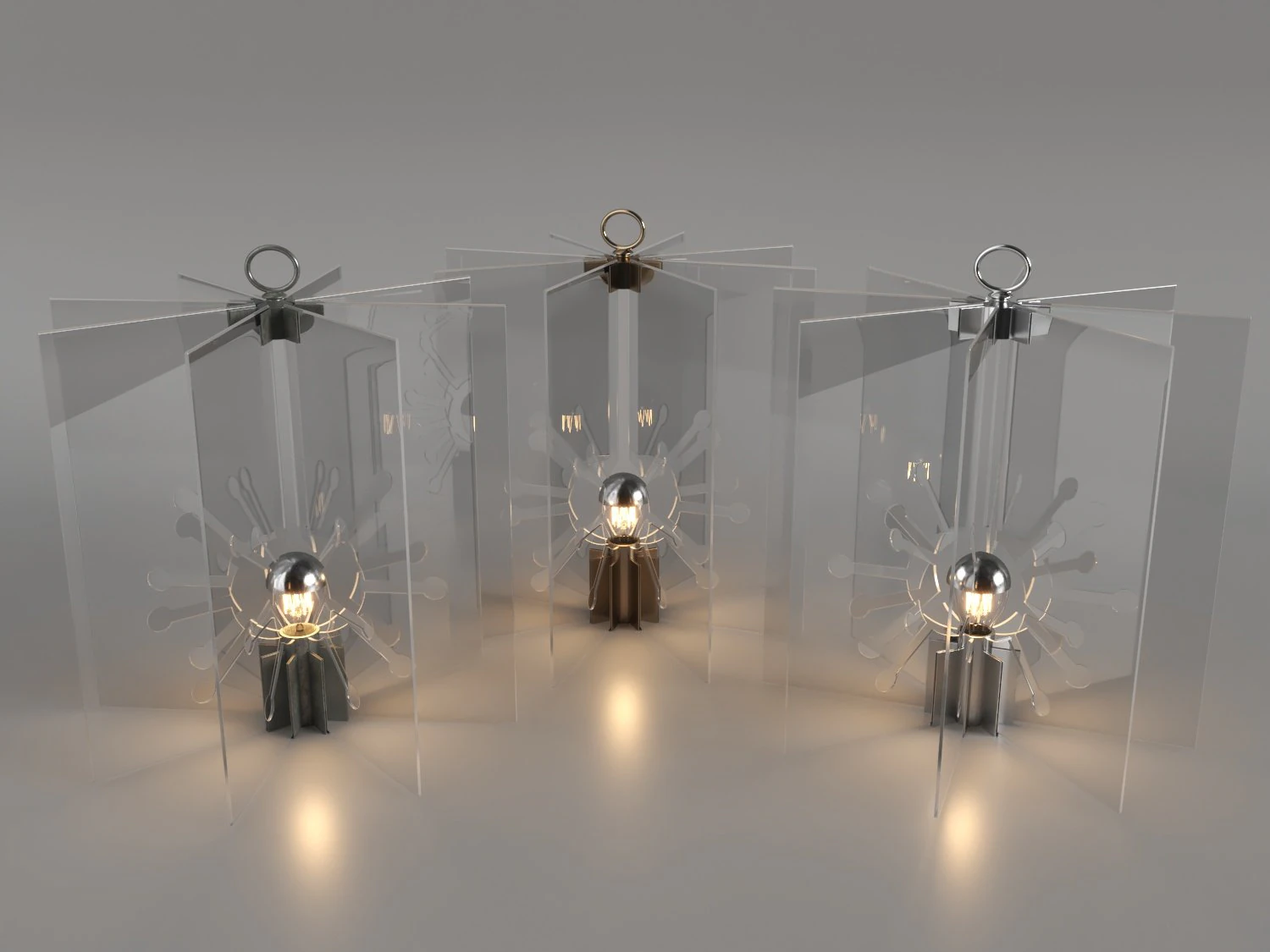 Franca Helig Table Lamp Model 524 3D Model .c4d .max .obj .3ds .fbx .stl .blend 