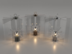 Franca Helig Table Lamp Model 524 Modèle 3D