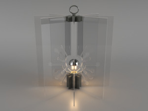 Franca Helig Table Lamp Model 524 Modelo 3D