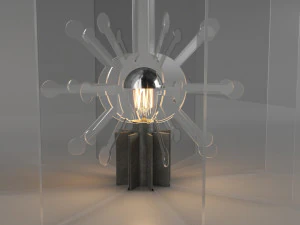 Franca Helig Table Lamp Model 524 3D Model