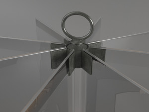 Franca Helig Table Lamp Model 524 Modelo 3D