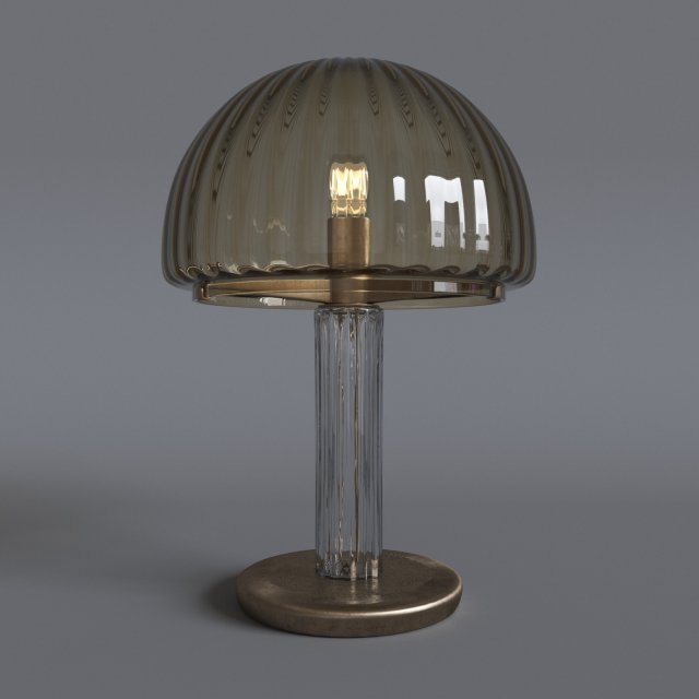 Cordonata Table Lamp by Venini 3D 模型 .c4d .max .obj .3ds .fbx .stl .blend 