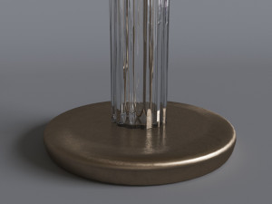 Cordonata Table Lamp by Venini 3D 模型