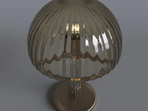 Cordonata Table Lamp by Venini 3D Model