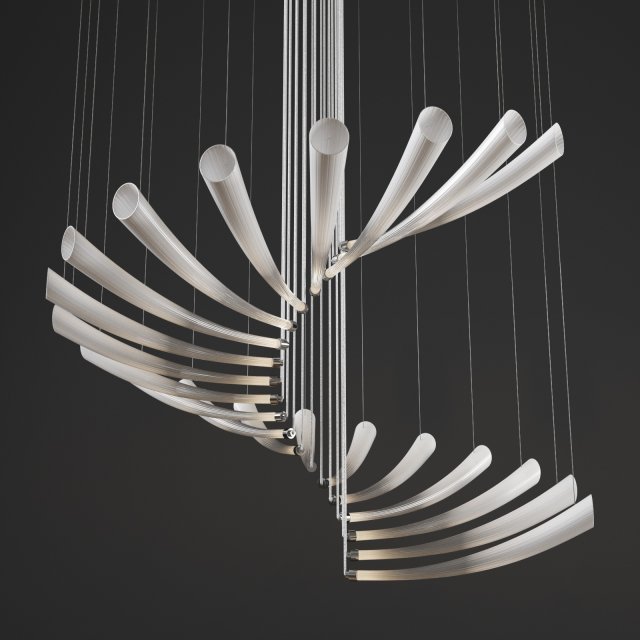 Italamp - PULSA SPIRA 3D Modell .c4d .max .obj .3ds .fbx .stl .blend 