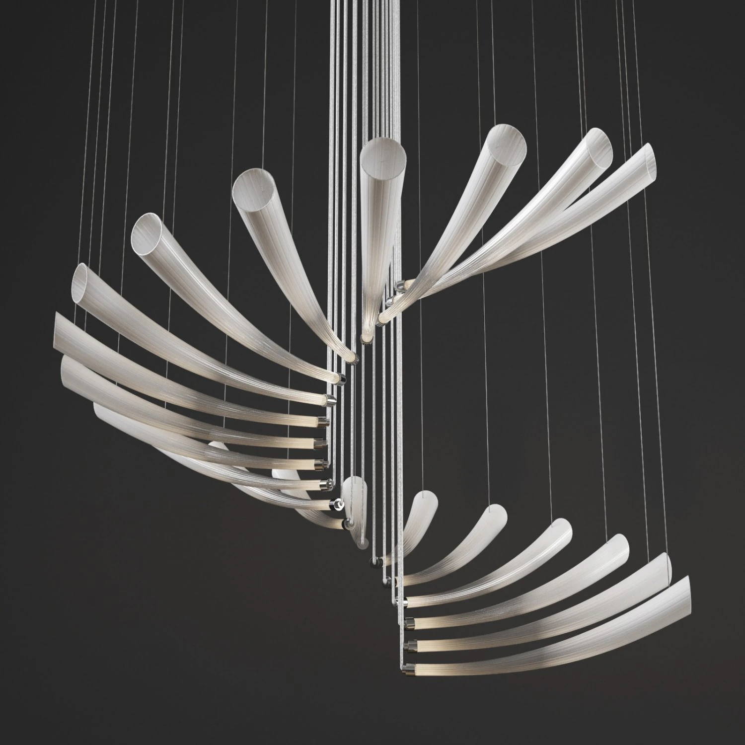 Italamp - PULSA SPIRA 3D Model .c4d .max .obj .3ds .fbx .stl .blend