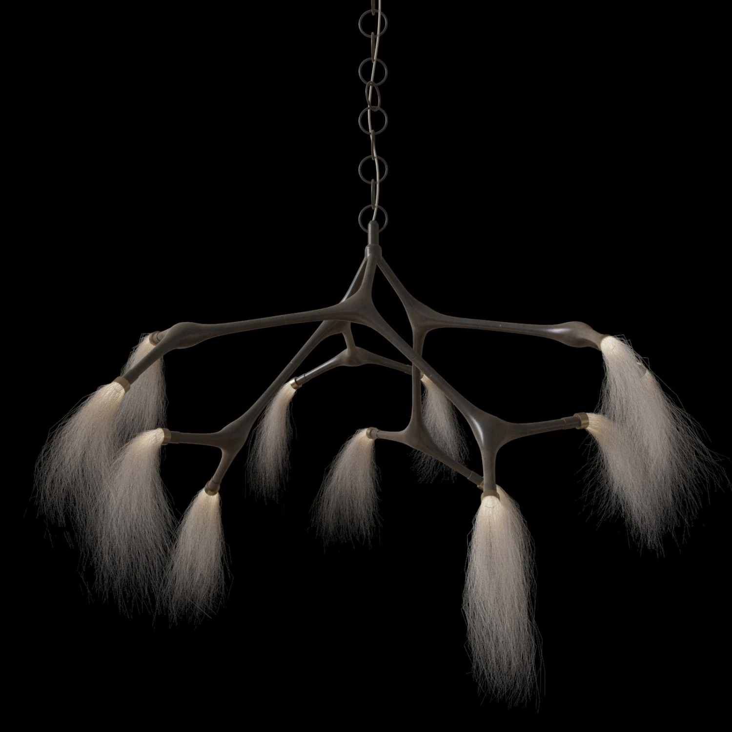 Maratus Horsehair Pendant Lamp by Isabel Moncada 3D Model .c4d .max .obj .3ds .fbx .stl .blend 