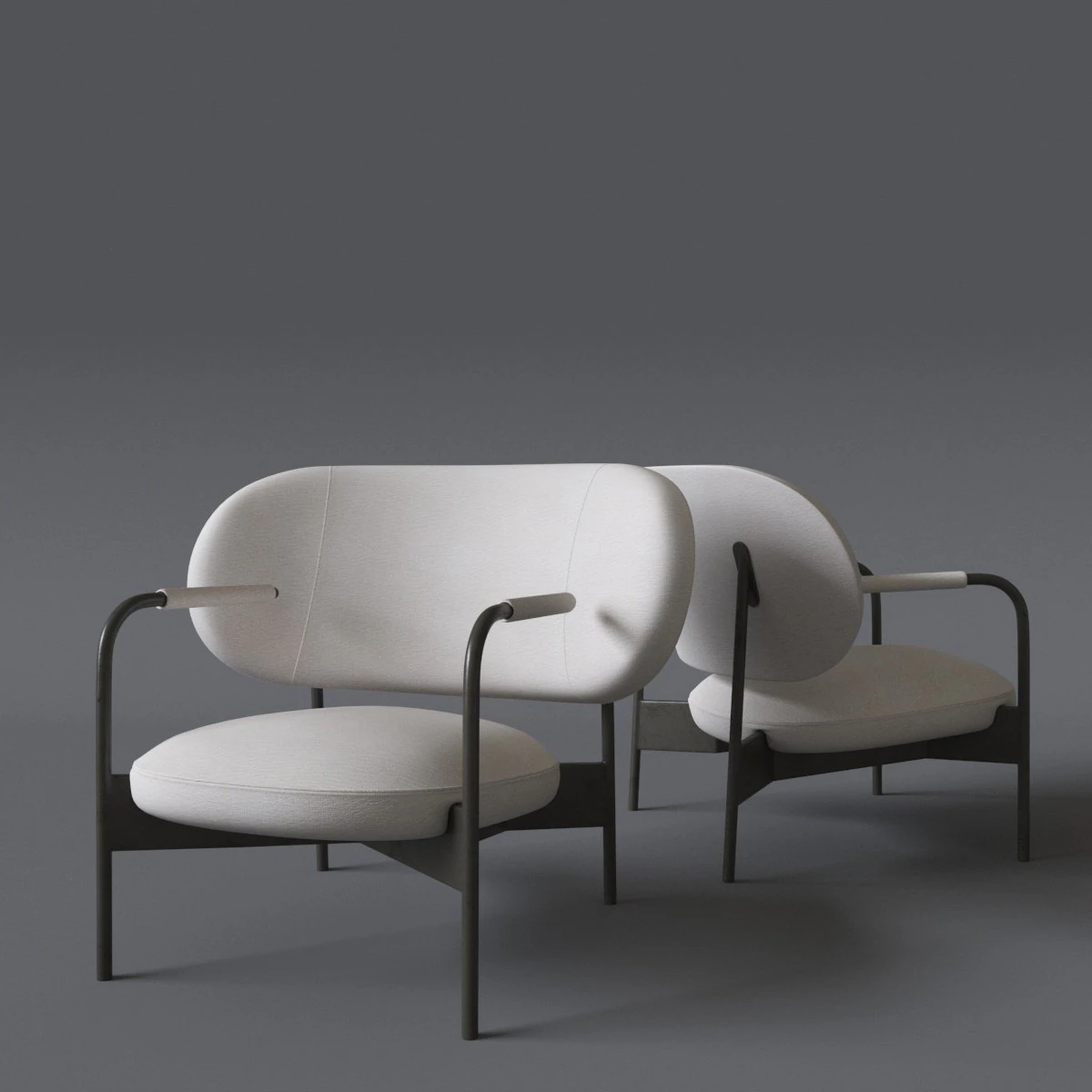 Bonaldo - CROSS LOUNGE 3D Model .c4d .max .obj .3ds .fbx .stl .blend 