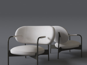 Bonaldo - CROSS LOUNGE Modelo 3D