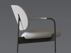 Bonaldo - CROSS LOUNGE 3D Model