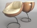 WAUWBE - sphere dinning chairs van boris tabacoff Modelo 3D