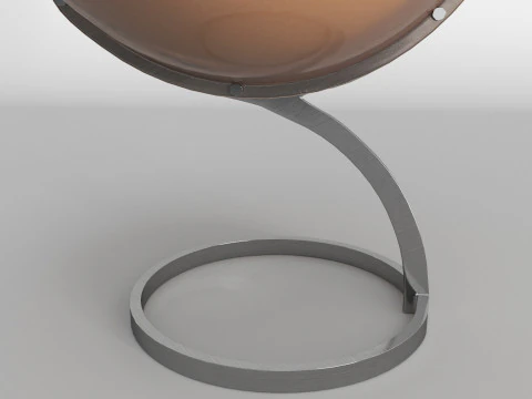 WAUWBE - sphere dinning chairs van boris tabacoff 3D Model