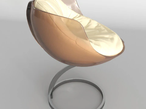 WAUWBE - sphere dinning chairs van boris tabacoff 3D Model