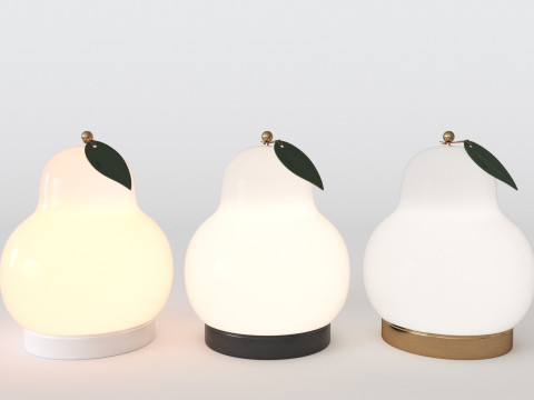 Lumirlight - Yeolmae Portable Lamp 3D Model