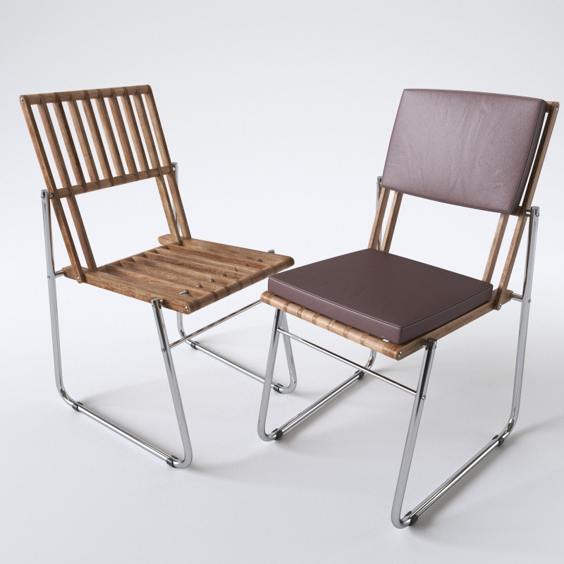 RIPA Chair Pedro Useche 3D Model .c4d .max .obj .3ds .fbx .stl .blend 
