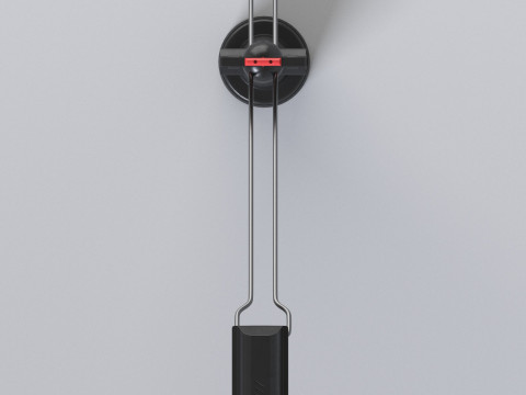 Counter balance Memphis style desk light 3Dモデル
