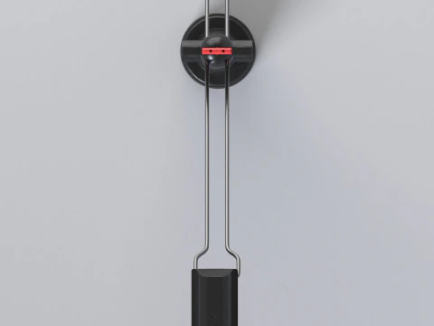 Luz de mesa estilo Memphis de contrapeso Modelo 3D