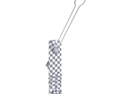 Counter balance Memphis style desk light 3Dモデル