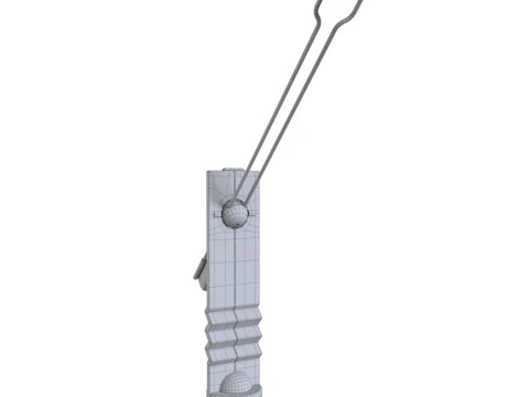 Luz de mesa estilo Memphis de contrapeso Modelo 3D