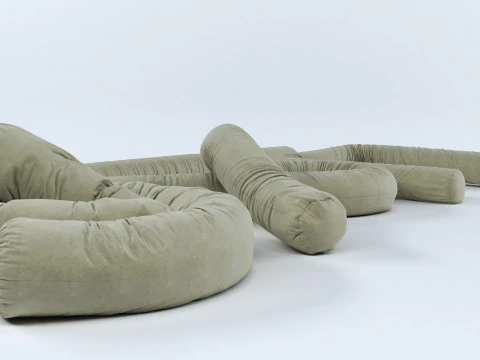 BD Barcelona - SAUSAGE 3D Model