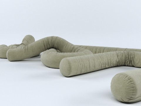 BD Barcelona - SAUSAGE Modèle 3D