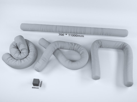 BD Barcelona - SAUSAGE Modèle 3D