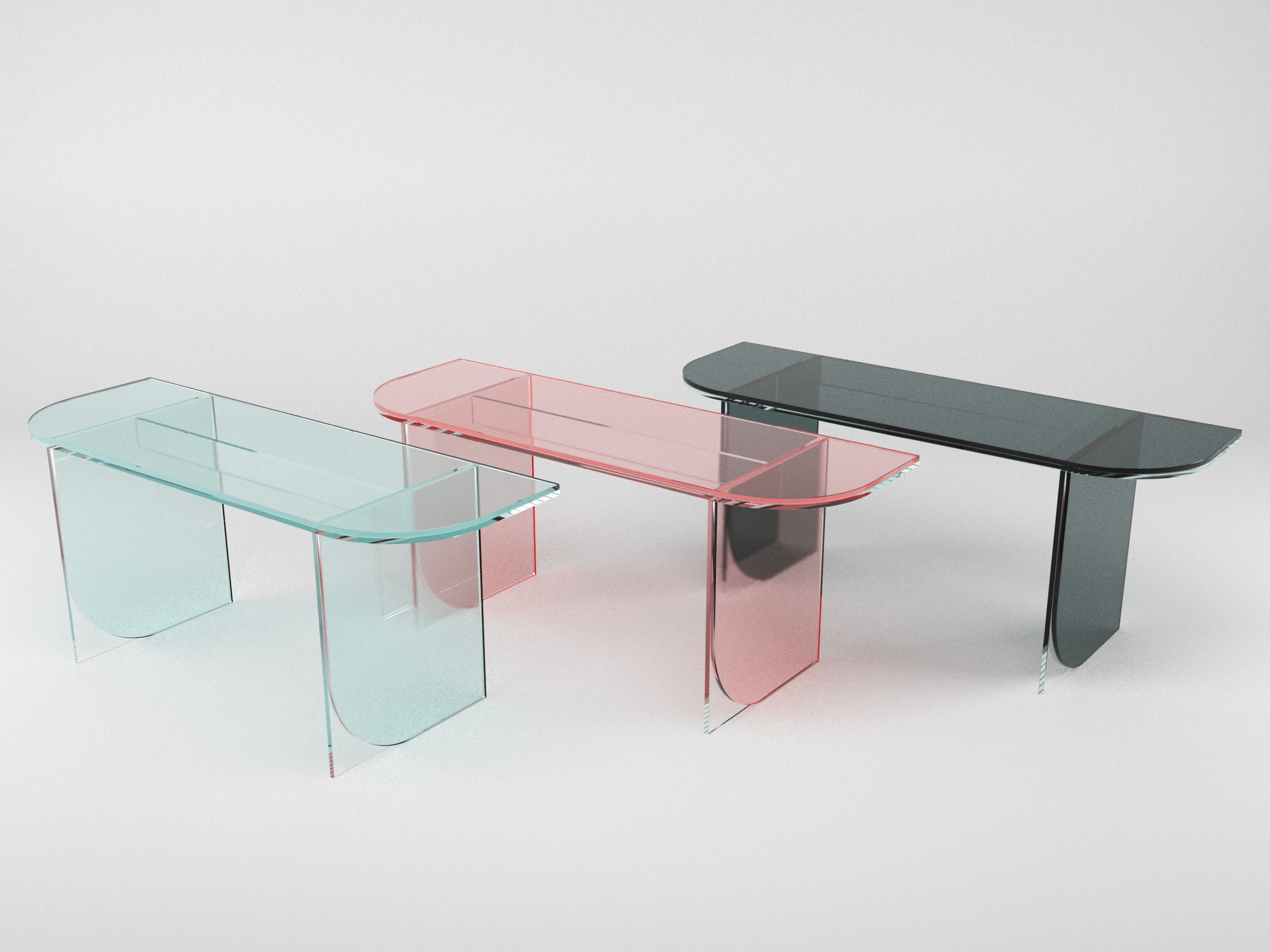 GlassVariations - ILLUSION CONSOLE 3D Model .c4d .max .obj .3ds .fbx .stl .blend