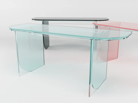 GlassVariations - ILLUSION CONSOLE 3D Model