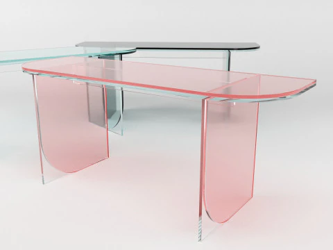 GlassVariations - ILLUSION CONSOLE 3D Model