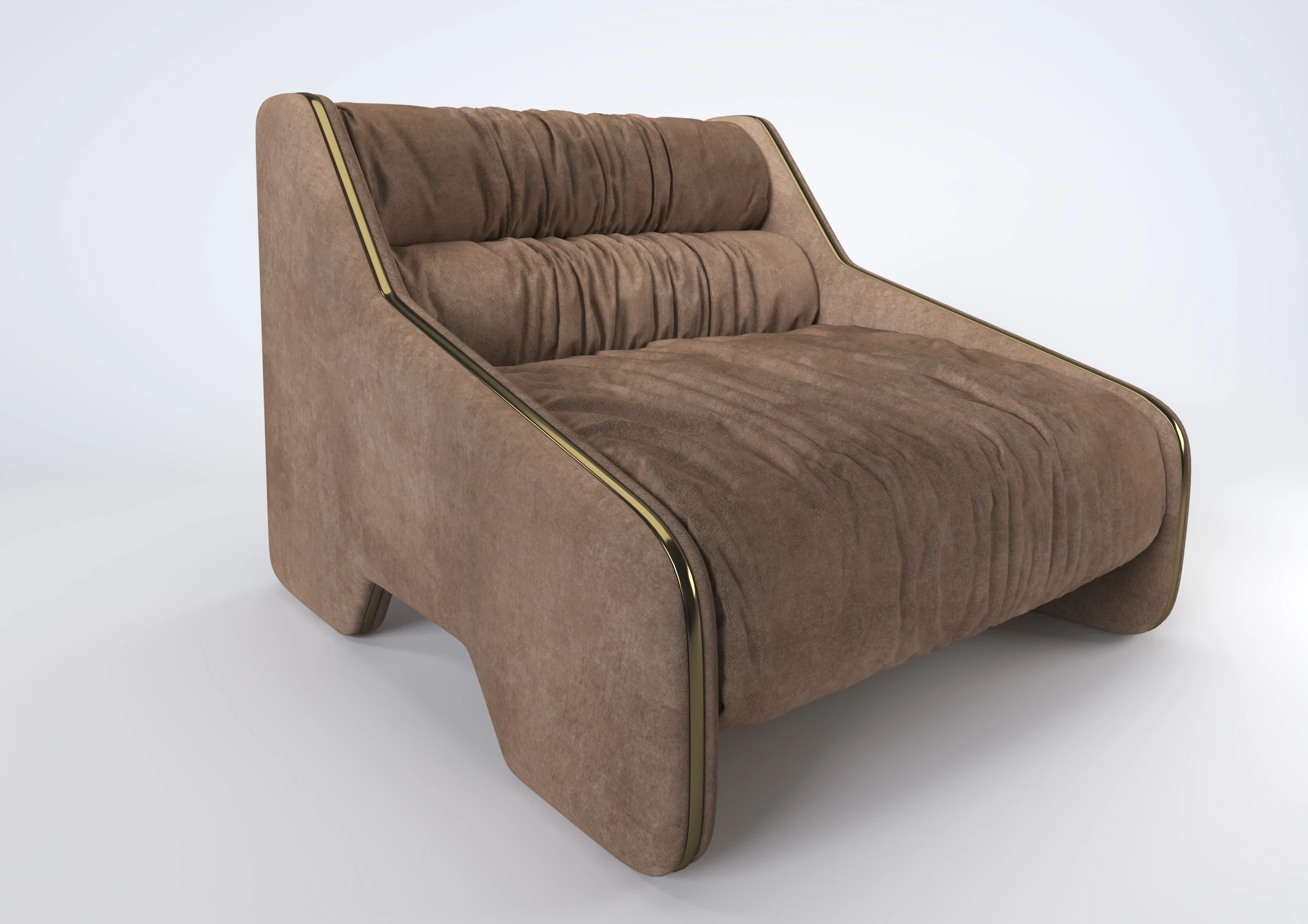 ENNE - Poltrona Layla Modelo 3D .c4d .max .obj .3ds .fbx .stl .blend